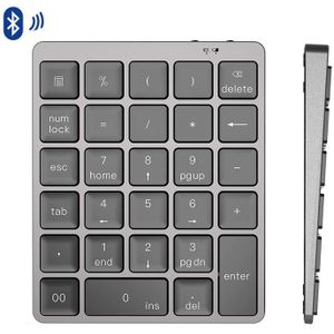 Bluetooth Numeriek Toetsenbord Draadloze Portable Toetsenbord Aluminium Cover Voor Ipad Android Windows Phone Mackbook Tablet