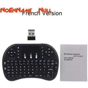 Russisch/Frans/Arabisch/Spaans I8 2.4Ghz Wireless Keyboard Air Mouse Touchpad Voor Android Tv Box Pc