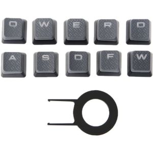 10 Stukken Van Rood/Grijs Backlit Keycap Spel Toetsenbord Keycap Corsair K70 K65 K95 G710 Rgb Strafe Mechanische Toetsenbord keycap