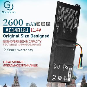 Golooloo AC14B18J Laptop Batterij Voor Acer Aspire ES1-511 ES1-512 V3-111P CB3-531 311 Travelmate B115 B116 MS2394 AC14B13J