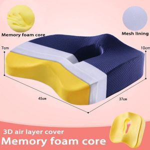 Peiduo Orthopedische Kussen Memory Foam Zitkussen Home Office Stoel Hip Autostoel Rolstoel Heupen Massage Rugkussen Home Decor