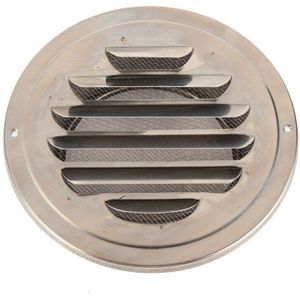 100Mm Rvs Ronde Cirkel Ventilatierooster Ducting Ventilatie Cover