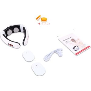 Elektrische Puls Hals Massager Cervicale Shiatsu Nek Massage Body Been Massager Spierstimulator Tientallen Fysiotherapie Gezondheidszorg