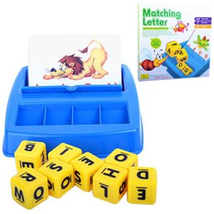 Kinderen Educatief Speelgoed Bijpassende Letter Spel Voor 2-8 Jaar Jongens Meisjes Memory Spel Props Verjaardag