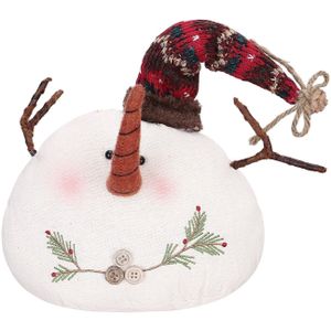 Kerst Poppen Intrekbare Kerstman Sneeuwpop Elanden Speelgoed Xmas Beeldjes Christmas Voor Kid Red Xmas Tree Ornament Speelgoed