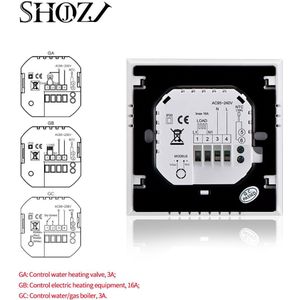 App Draadloze Kamerthermostaat Wall-Hung Gas Boiler Verwarming Modbus RS485 Controller Wekelijkse Programmeerbare Afstandsbediening Temperatuur