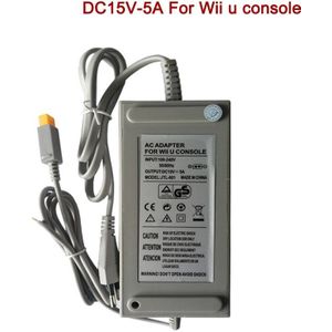 15V 5A Voeding Lader Voor Nintendo Wii U Console Ac 100-240V Adapter Us Of Eu plug