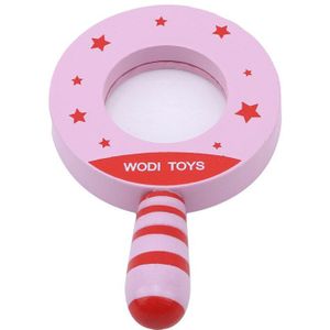 Cutely Hout Caleidoscoop Vergrootglas Speelgoed Voor Kinderen Educatief Leren Exploring Ability Ontwikkelen Baby Klassieke Speelgoed
