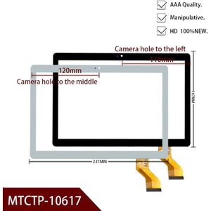 8 Inch MTCTP-10617 Tablet Pc Capacitieve Touch Screen Panel Reparatie Vervanging Sensor237MM * 167 Mm
