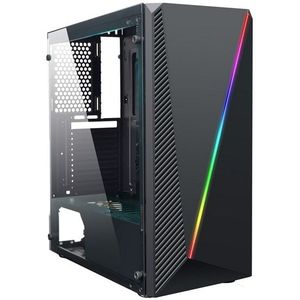 Micro Atx/Atx Midtower Case Coolbox Diepe Abyss Rgb Led