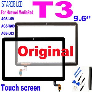 Originele 9.6 ""Inch Voor Huawei Mediapad T3 10 AGS-L09 AGS-W09 AGS-L03 Touch Screen Digitizer Glazen Paneel Sensor Vervanging Onderdelen