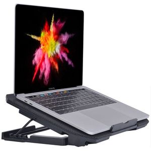 Draagbare Laptop Koeler USB Fan Cooling Pad 2 Fans Externe Laptop Cooler Notebook voor Macbook Xiaomi Laptop Verstelbare Standaard