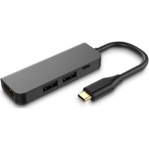Basix USB C HUB USB C naar HDMI 4 K Hub USB 3.0 USB2.0 Adapter Micro Usb-poort Opladen voor macBook Pro Samsung Galaxy S8 Type c hub