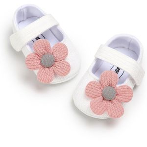 Baby Eerste Walkerskids Pasgeboren Baby Jongen Meisje Unisex Soft Sole Crib Schoenen Bloem Katoen Leuke Schoenen