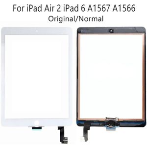 1Pcs Voor Ipad Air 2 Ipad 6 A1567 A1566 Touch Screen Tablet Voor Glas Panel Met Home Button Vervanging deel Gratis Tools