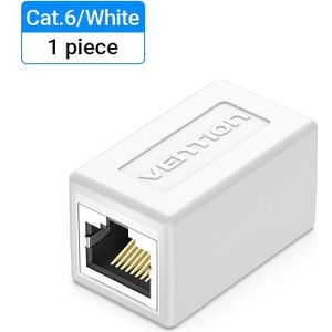 Ventie Cat6 Connector Ftp Cat6/5e Ethernet Adapter 8P8C Netwerk Extender Verlengkabel Voor Ethernet Kabel RJ45 Connector