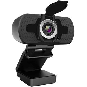 Usb Camera Hd 1080P Computer Camera Met Stofkap Webcam Voor Webcast Video Conferentie Webcam Full Hd 1080P camara Web Para Pc
