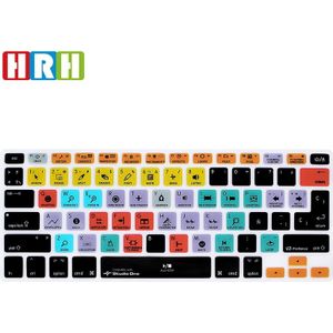 Hrh Studio Een Spaans Sneltoets Snelkoppelingen Functie Siliconen Toetsenbord Cover Beschermer Huid Voor Mac Air Pro Retina 13 ""15"" 17 ""Eu/Us