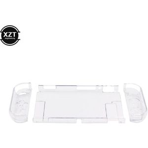 Crystal Protector Voor Nintendo Switch Controller Case Cover Gamepad Terug Tas Voor Nintendoswitch Nx Ns Transparant Hard Case