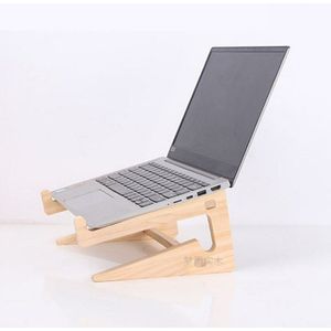 Hout Universele Laptop Stand Cooling Beugel Voor Notebook Macbook Pro Air Ipad Pro Afneembare Houten Houder