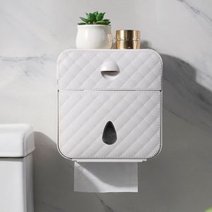 Badkamer Toiletpapier Handdoekhouder Waterdichte Houder Voor Toiletpapier Lade Papierrol Buis Opbergdoos Lade Tissue Doos