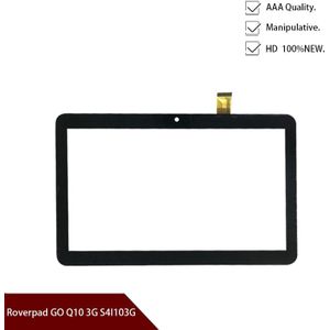 Originele 10.1 ""Inch Roverpad Gaan Q10 3G S4I103G Tablet Capacitive Touch Screen Voor Touch Panel Glas Digitizer