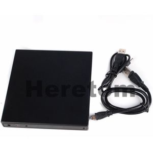 Heretom 12.7mm USB 2.0 SATA Naar SATA Externe Optische Drive Case DVD/CD-ROM Externe Behuizing Voor Laptop Desktop