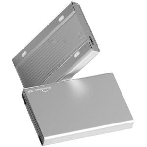 Blueendless Zilveren Hdd Sata Naar Usb 3.0 Harde Schijf Behuizing Aluminium 2.5 'Caddy Case Voor Desktop Externe Harde drive & 30