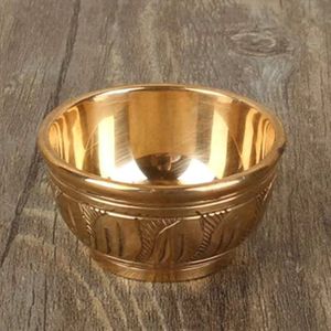 Zuiver Koper Likeur Shot Glas Creatieve Bruiloft Wijn Cup Koper Melk Thee Cups Brons Gouden Boeddhistische Kom Thuis 'S decoratieve
