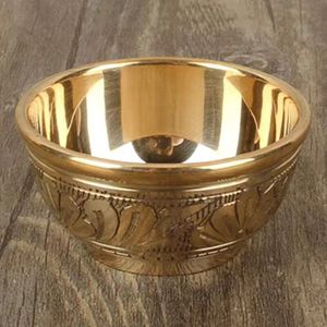 Zuiver Koper Likeur Shot Glas Creatieve Bruiloft Wijn Cup Koper Melk Thee Cups Brons Gouden Boeddhistische Kom Thuis 'S decoratieve