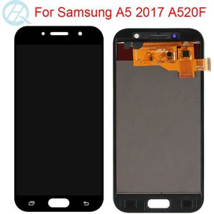 Tft Lcd Voor Samsung Galaxy A5 Lcd Met Frame Touch Screen Montage 5.2 ""SM-A520F A520F Touch Panel Display montage