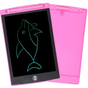 8.5 Inch Tekening Pad Lcd Schrijven Tablet Board Kleurrijke Elektrische Voor Kinderen Roze