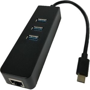 Usb Gigabit Ethernet Adapter 3 Poorten Usb 3.0 Hub Usb Naar Rj45 Lan Netwerkkaart Voor Macbook Mac Desktop