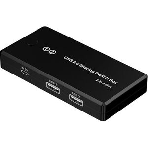 Usb Kvm Switch Usb 3.0 2.0 Switcher Voor Toetsenbord Muis Printer Monitor 2 Stuks Delen 4 Apparaten Usb Switch