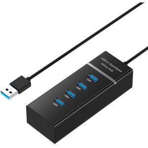 High Speed Usb 3.0 Multi Hub Splitter Pc Laptop Adapter Plug & Play 4 Poorten Usb Hub Draagbare Data Sync opladen Adapter