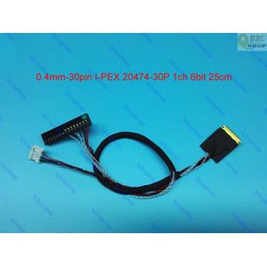 30pin 0.4mm pitch I-PEX 20474-30 p 1CH 6bit LCD LVDS kabel voor LG LP097X02-SLAA scherm laptop