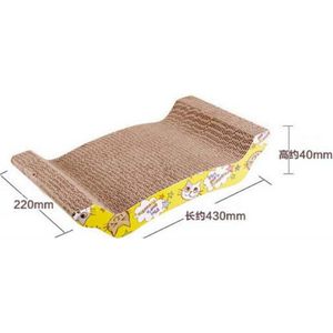 13 Vorm Katten Scratcher Lounge Handgemaakte Kitten Scratcher Krabpaal Interactieve Gegolfd Papier Speelgoed Voor Pet Cat Training