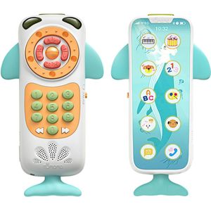 Baby Muziek Speelgoed Simulatie Mobiele Telefoons Speelgoed Vroege Onderwijs Leren Telefoon Taal Machine Voor Kinderen
