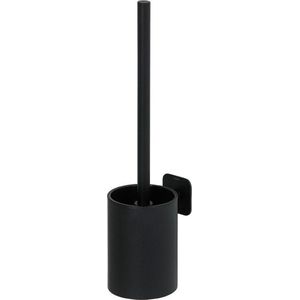 Tiger Colar - Wc borstel met houder - Zonder te boren - Zelfklevend 3M tape - Zwart