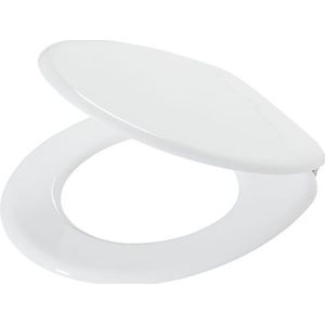 Tiger Oregon - WC bril met deksel - Toiletbril - MDF - Wit