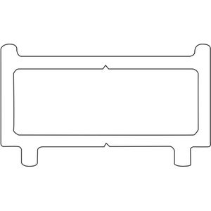 Sealskin - Contour - Verbredingsprofiel - Goud Geborsteld - Aluminium - 1cm