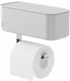 Tiger - 2-Store - Toiletrolhouder - Wit - Met Opbergbakje