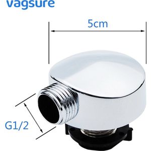 Vagsure 1pcs Bad Douchecabine Accessoires Onderdelen Nozzle Rechthoekige Buiten De Draad Connector Sauna Spa