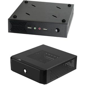 Desktop Power Gaming Htpc Gastheer 2.0 Usb Mini Itx Met Radiator Gat Computer Case & T5 Dunne Mini Itx Computer case