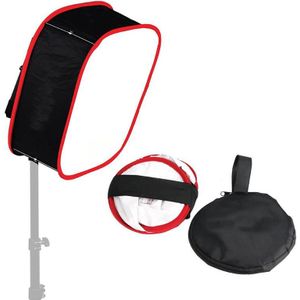 Universele Opvouwbare Foto Inklapbare Draagbare Softbox Diffuser Voor Led Zacht Licht Photo Studio Accessoires