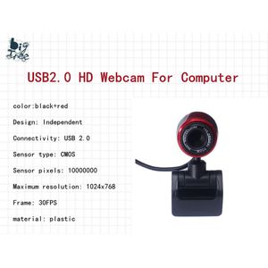 1080P Webcam USB2.0 Computer Netwerk Live Camera Netwerk Camera Gratis Drive Usb Cam Hd Camera Met Microfoon Web Camera voor Computer