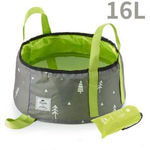 Naturehike Draagbare Outdoor Reizen Opvouwbare Water Emmer Wastafel Voor Camping Wandelen Picknick NH18L010-P