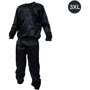 Sauna Suit Heavy Duty Fitness Gewichtsverlies Zweet Sauna Pak Oefening Gym Anti-Rip Zwart Zweet Sauna Pak Oefening gym Anti-Rip