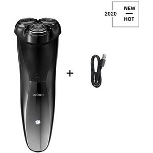 Enchen Blackstone3 Elektrische Scheerapparaat 3D Triple Blade Drijvende Scheermes Scheren Machine Wasbaar Usb Oplaadbare Mannen Baard Trimmer