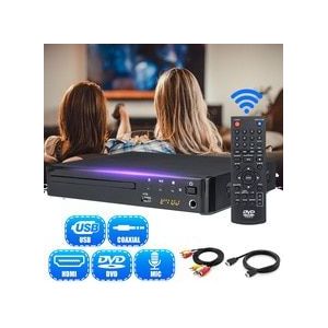 Thuis Hd Dvd-speler Mini Usb Hdmi Rca Evd Vcd Dvd Speler Regio Gratis Meerdere Osd Talen MP3 Divx Dvd cd Rw Speler